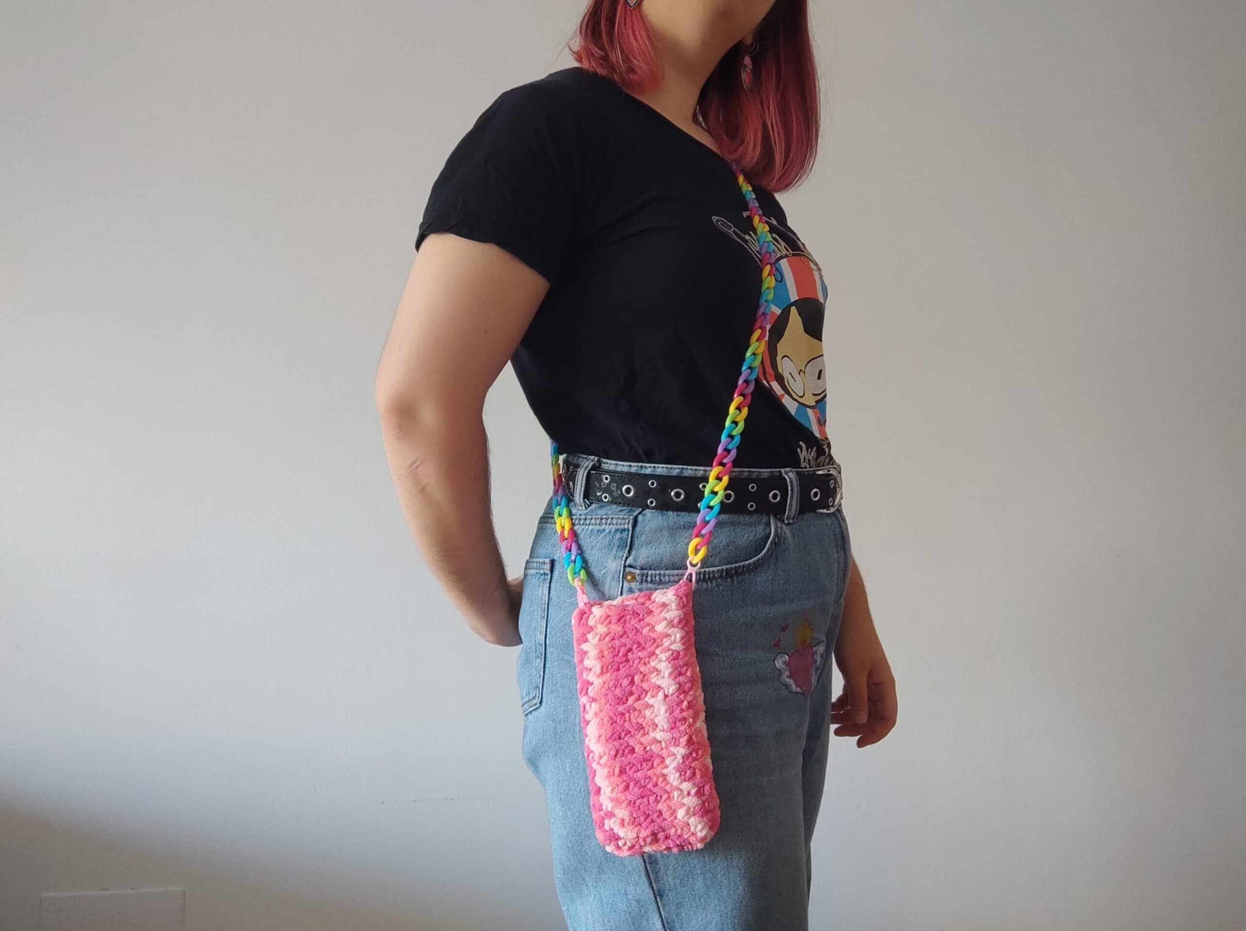Bolsito móvil rosa - 2