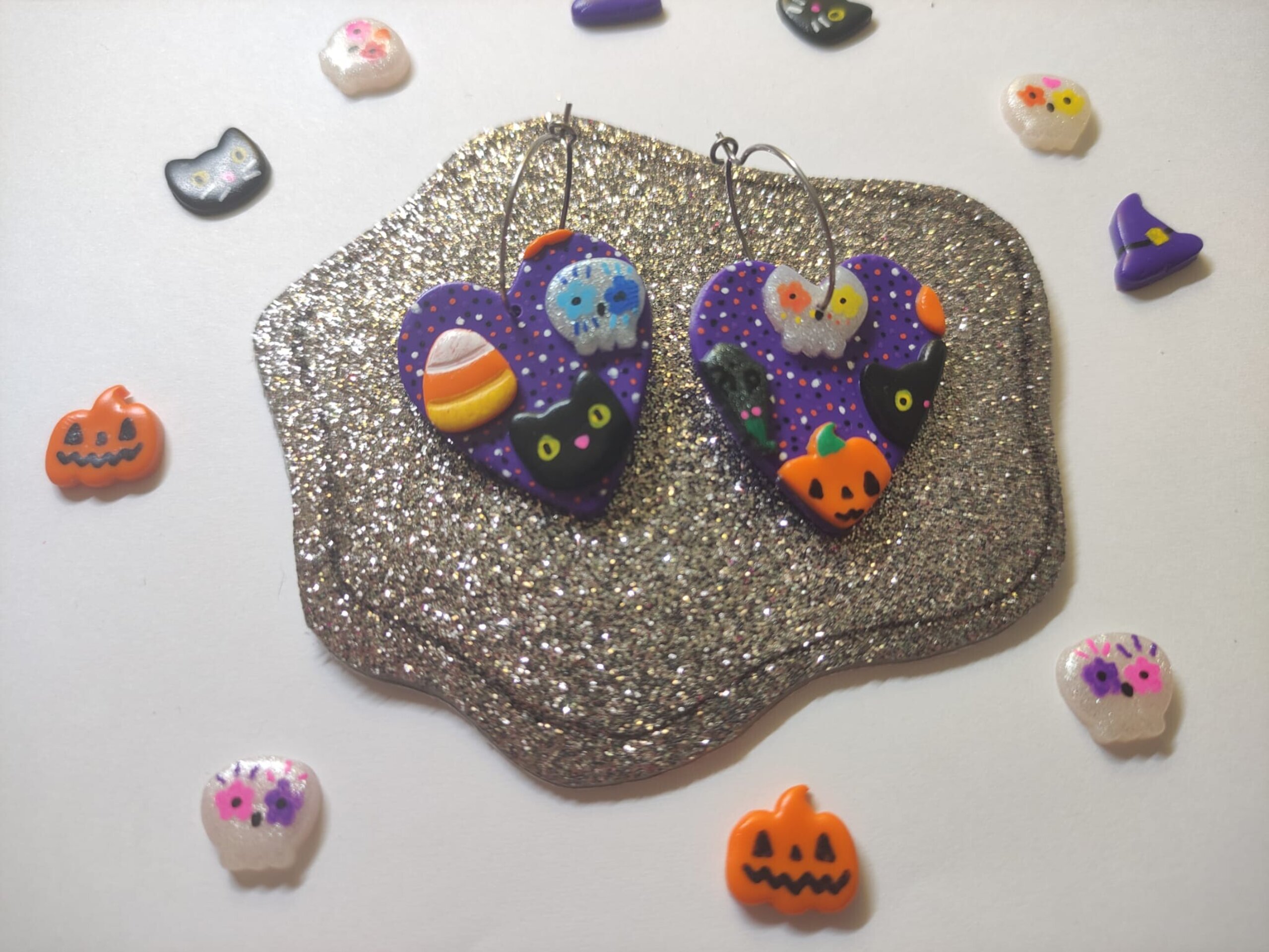 Corazones Halloween - 2