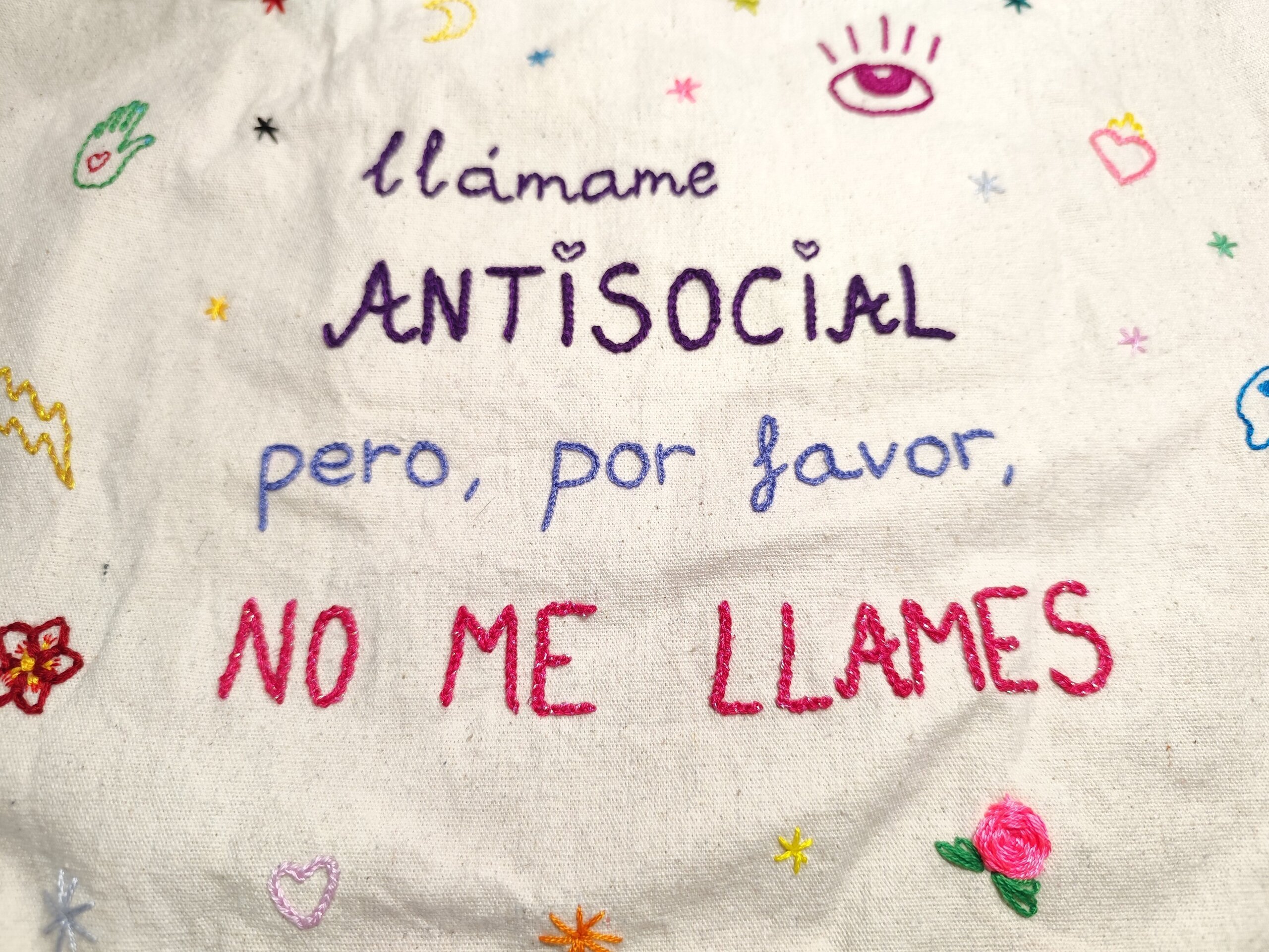 Bolsa "Llámame antisocial" - 2