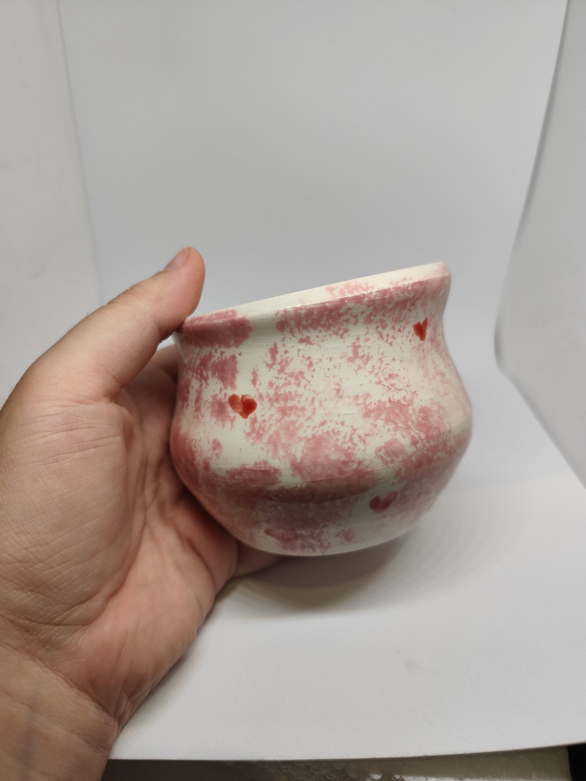 Vaso/ jarrón corazones - 4