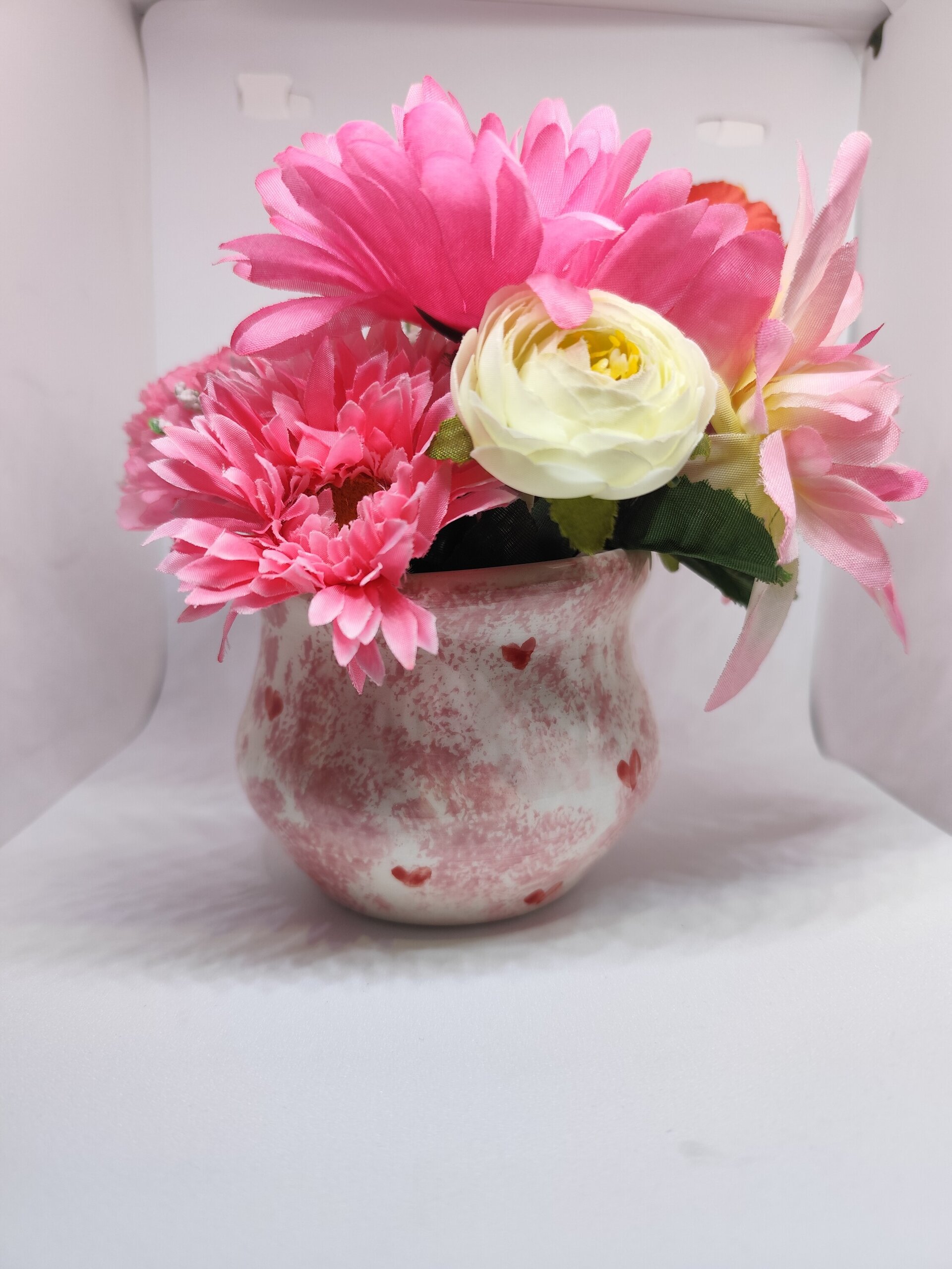 Vaso/ jarrón corazones - 3